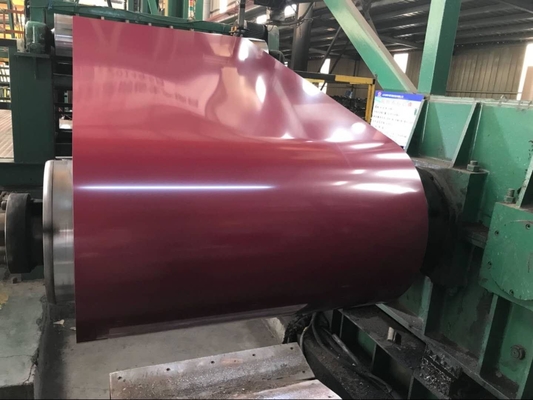 ASTM Color Coated Prepainted Galvanized Steel Coil Hot Dip Ppgi For Building