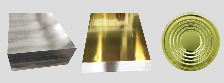 Ba/Ca Electrolytic Mr SPTE SPCC Tinplate for Food Can